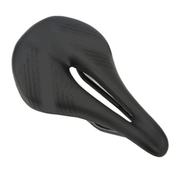 Fockety Spares Bike Seat, Universal Comfortable Artificial Leather Bicycle Seat Provides Great Comfort for Men Women, Bike Seat Cushion Bike Saddle Replacement for Exercise, Mountain, Road Bikes Easy to Install