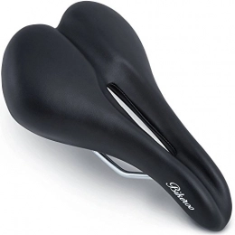 Bikeroo Spares Bikeroo Most Comfortable Bike Seat for Men - Mens Padded Bicycle Saddle with Soft Cushion - Improves Comfort for Mountain Bike, Hybrid and Stationary Exercise Bike