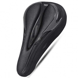 Black Soft Large GEL Road MTB Mountain Bike Bicycle Saddle Seat Cover Pad Cushion Outdoor Sports Cycling Equipment G