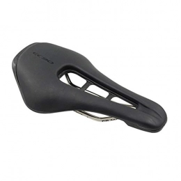 SJDY Mountain Bike Seat Breathable 2019 New EC90 Road Bicycle Saddle Bike Seat Mountain Bike Saddle MTB Bike Saddle Bicycle seat Leather cushion damping (Color : Black)