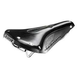 Brooks England Mountain Bike Seat Brooks Saddles Imperial B17 Standard Bicycle Saddle with Hole and Laces (Men's, Black)