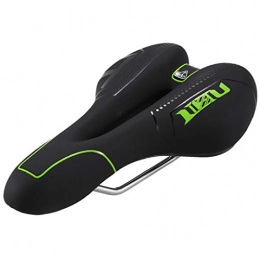 BTY-BICYLEN Spares BTY-BICYLEN Bicycle Saddle Soft Comfortable Breathable Cushion MTB Mountain Bike Saddle Skidproof Silicone Cycling Seat Green