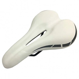 BTY-BICYLEN Spares BTY-BICYLEN Skidproof MTB Mountain Bike Seat Cycling Saddle Black Bicycle Parts Silica Gel Cushion White