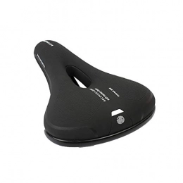 BUCKLOS Mountain Bike Seat BUCKLOS UK-STOCK Comfortable Bike Saddle Seat, PU Leather Bicycle Saddle Cushion Filled with Memory Sponge, Double Shock Absorption Rubber Spring Bike Seat, Suitable Indoor and Outdoor Bicycles