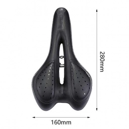 BXGSHOSF Mountain Bike Seat BXGSHOSF Professional PU Leather Durable Waterproof Silicone Pedestal Cycling Saddle Shockproof Replacement