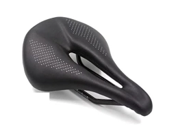 CAEEKER Mountain Bike Seat CAEEKER 2020 New Pu+Carbon Fiber Saddle Road Mtb Mountain Bike Bicycle Seat For Men Cycling cushion Trail Comfort Races black Red White (Color : Black 155mm)
