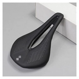 CANJIE Mountain Bike Seat canjiao shop Bicycle Seat Saddle MTB Road Bike Saddles Mountain Bike Racing Saddle PU Breathable Soft Seat Cushion (Color : Black)