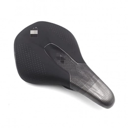 CANJIE Spares canjiao shop Bike Saddle MTB Mountain Road Bike Seat MIMIC Widened Cycling Cushion Comfortable Bicycle Saddle Accessories (Color : Black)