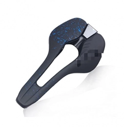 CANJIE Spares canjiao shop NEW Bicycle Saddle Seat MTB Road Mountain Bike Spare Parts men 39 S Bike Antiprostatic Saddle Bicycle Accessories 273G Parts (Color : Black blue)