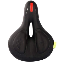 CaoQuanBaiHuoDian Spares CaoQuanBaiHuoDian Comfortable Bicycle Seat Bicycle Saddle Mountain Bike Hollow Hole Saddle Silicone Saddle Riding Equipment Feel Good (Color : Red, Size : 27x14x21cm)