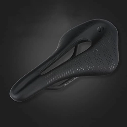  Mountain Bike Seat Carbon Fiber Mountain Bike Seat, Super Light Weight Comfortable Breathable Hollow Saddle Fiber Leather, for Road Bike and MTB Mountain Bike, Bike Parts, Full carbon+EVA leather
