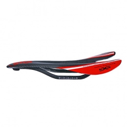 Carbon Mountain Bike Saddle Bicycle Saddle MTB Road Mountain Bicycle Bike Saddle Seat Cushion Saddle Travel Cushion Seat Saddle Touring Saddle Trekking bike parts accessories, red