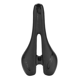 Dioche Mountain Bike Seat Carbon Saddle, Carbon Leather + PU Bicycle Saddle for Mountain Road Hollow Cycling Seat Cushion