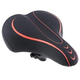 Cfbcc Mountain Bike Seat Cfbcc Bike Seat Padded Gel, Mountain Bicycle Wide Bicycle Saddle Thicken Soft Big Butt Bike Seat With Breathable Design