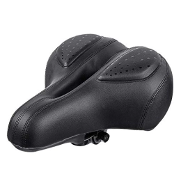 chaomeiart Spares chaomeiart Bicycle Seat Bike Bicycle Saddle Seat Shock-Absorbing Silicone Cushion Ergonomic Mountain Bike Saddles (Color : Black Size : One size) (Color : Black, Size : One Size)