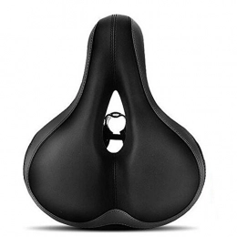 CHE^ZUO Spares CHE^ZUO BICYCLE SADDLE Bicycle Car Seat Mountain Bike Saddle Thick Sitting Comfortably Vibration Damper Sponge Elasticity Of the Seat Cushion, Black C, 250 * 200Mm
