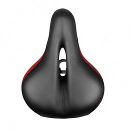 CHE^ZUO Mountain Bike Seat CHE^ZUO BICYCLE SADDLE Bicycle Cushion Widen Thick Sitting On the Hollow Mountain Bike Dampening Ass, Red B, 270 * 200 * 70Mm Cushion
