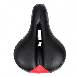 CHE^ZUO Mountain Bike Seat CHE^ZUO BICYCLE SADDLE Cycle Saddles Universal Cushion Ultra-Soft Ass Car Seat F, 270 * 200Mm Red and Black