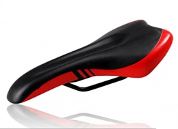 CHE^ZUO Spares CHE^ZUO BICYCLE SADDLE Genuine Bicycle Seat Cushion Mountain Bike Saddle Cushion Comfort Lightweight Engraving Car Seat, Red + Black, 275 * 135Mm