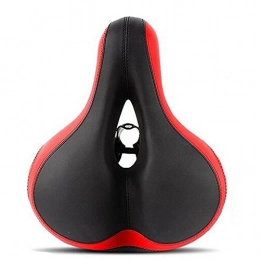 CHE^ZUO Mountain Bike Seat CHE^ZUO BICYCLE SADDLE Mountain Bike Cushion Spinning Car Seat Ass Car Seat, Red and Black B, 250 * 200Mm