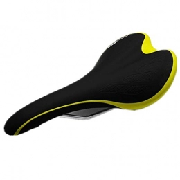 CHE^ZUO Spares CHE^ZUO BICYCLE SADDLE Mountain Biking Cycling Road Fold Ultra-Light Cushion Base Package Breathability and Comfort Seat Cushion, Black and Yellow