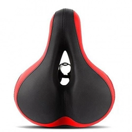 CHE^ZUO Spares CHE^ZUO BICYCLE SADDLE Mountain Biking to Increase the Capacity Of the Seat Cushion Thick High Pop-Bike Ride, Accessories, Red and Black C, 250 * 200Mm
