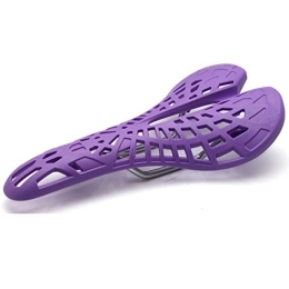 CHE^ZUO Spares CHE^ZUO BICYCLE SADDLE Road Mountain Bike Seat Cushion Super Light Spider Seat Bundle, Purple