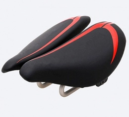 CHE^ZUO Mountain Bike Seat CHE^ZUO BICYCLE SADDLE the New Cycling Seat Cushion Mountain Bike Ride A Bicycle Road Comfortable Cushions Flex Adjustable Soft Seat Cushion, 185 * 142 * 70Mm Red and Black