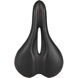 ChengBeautiful Spares ChengBeautiful Bicycle Saddle Comfortable Bike Seat Cover Bicycle Seat Comfort Mountain Bike (Color : Black, Size : One size)