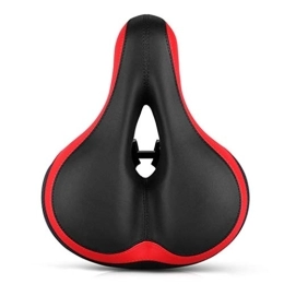 ChengBeautiful Spares ChengBeautiful Bicycle Saddle Road City Bikes Mountain Bike Saddle Bike Seat Suitable for Women Men (Color : Red, Size : One size)