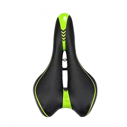 CHENGHAN Mountain Bike Seat CHENGHAN Bicycle Saddle Cushion Mountain Bike SaddleSeat Comfortable Road Cycling Seat Bicycle Accessories selim mtb bici (Color : Green)