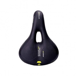 Chenjinxiangou01 Mountain Bike Seat Chenjinxiangou01 Bicycle Seat Cushion, Mountain Bike Seat Cushion, Bicycle Thickening Comfortable Cushion, Bicycle Accessories Riding Equipment (Color : Black, Size : 25.5 * 18.5Cm)