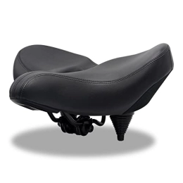 CHENMIAOMIAO Mountain Bike Seat CHENMIAOMIAO Bicycle Cushion Big Butt Saddle Mountain Road Bike Thickened Comfortable Cushion Saddle Cycling Accessories and Equipment (Color : A, Size : M)