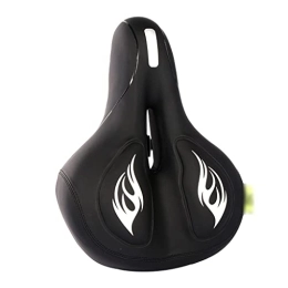 CHENMIAOMIAO Mountain Bike Seat CHENMIAOMIAO Bicycle Saddle Mountain Bike Seat Cushion Big Ass Seat Hollow Bicycle Equipment Accessories Thickened Comfortable Seat Cushion (Color : A)