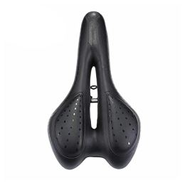 CHENMIAOMIAO Mountain Bike Seat CHENMIAOMIAO Silicone Seat Cushion Mountain Bike Thickened Saddle Gel Bicycle Seat Soft Elastic Hollow Cushion Bicycle Seat Accessories (Color : A, Size : M)