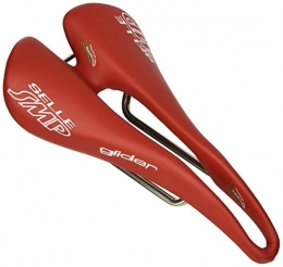 Cicli Bonin Mountain Bike Seat Cicli Bonin Unisex's Smp 4Bike Glider Saddles, Red, One Size