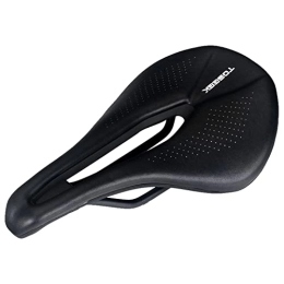 CLKPEN Mountain Bike Seat CLKPEN Bike Cycling Saddle Mountain Bike Seat Breathable Comfortable with Soft Cushion for Women Men Cycling, Fit for Road Bike and Mountain Bike, Black