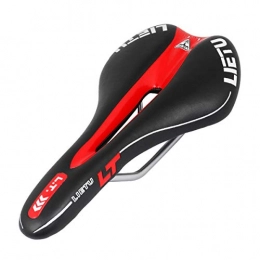 CLOUD POWER Mountain Bike Seat CLOUD POWER MTB Bike Seat, Central Relief Zone And Ergonomics Design Fit Bike Saddle Breathable Comfortable for Mountain Bike, Folding Bike, Road Bike