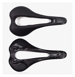 CML Home Mountain Bike Seat CML Bicycle Full Carbon Saddle Road Mtb Mountain Bike Seat Selle Carbon Fiber Wide Comfort Saddle Cycling Parts Men Bike Accessories (Color : Glossy Black)