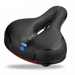 CNAJOI-TDZXC Spares CNAJOI-TDZXC Bicycle Saddle, Comfortable, Waterproof, Breathable, Hollow Memory Foam, Saddle with A Big Ass, Spring Ball Design, for Mountain Bike, Trekking, Touring Saddle, Racing Bike, Blue