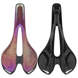 Moselota Spares Colorful Carbon Fiber Bike Saddle for Road and Mountain Riding, Durable and Comfortable with 150kg Weight Capacity