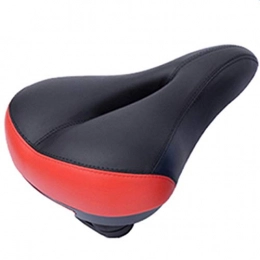 WGLG Mountain Bike Seat Comfortable Bicycle Saddle Mountain Bicycle Soft Saddle Comfortable Pvc Leather Wide Breathable Road Bike Cushion Bicycle Mtb Spare Parts