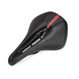 Desert camel Spares Comfortable Bicycle Seat, Short Nose Widened, Thick and Soft Hollow Design Bicycle Cushion, Suitable for Road Bikes and Mountain Bikes, A