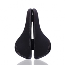 Ouuager-Home Mountain Bike Seat Comfortable Men Women Bicycle Seat Black Waterproof Saddle Cover for Exercise Bikes and Outdoor Bikes - Soft Padded Bicycle Saddle Bike Riding Equipment Soft Breathable
