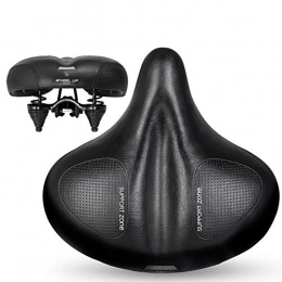 Ouuager-Home Spares Comfortable Men Women Bike Seat Bike Seat Gel Bicycle Saddle Memory Foam Padded Bicycle Saddle For Road Bike Mountain Bike With Reflective Strips - Mens & Womens Bicycle Riding Equipment Soft Breathab