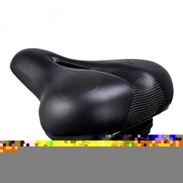 ZENGZHIJIE Mountain Bike Seat Comfortable Men Women Bike Seat Memory Foam Padded Leather Wide Bicycle Saddle Cushion with Taillight, Waterproof, Dual Spring Designed, Soft, Breathable, Fit Most Bikes