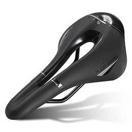 Computnys Spares Computnys Bicycle Saddle Skid-Proof Soft PU Racing Mountain Bike Seat Cycling Accessories Black