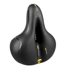 Computnys Mountain Bike Seat Computnys Breathable Bicycle Road Cycle Saddle Mountain Cycling Shock Absorber Hollow Cushion Bike Accessories Black yellow