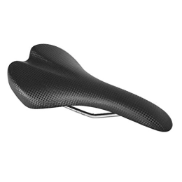COUYY Mountain Bike Seat COUYY Retro Bicycle Saddle Mountain MTB Road Bike Vintage Style Comfortable Soft Cycling Bike Seat Shockproof Cycle Bicycle Parts, Black