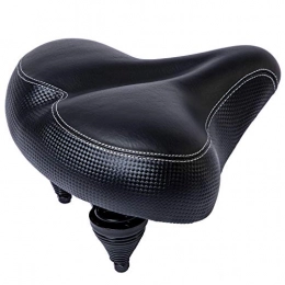 COZYROOMY Spares COZYROOMY Wide Comfortable Bike Seat - Bicycle Saddle is Thickened, Widened, High Rebound Foam Padded, Soft Breathable Double Spring Design for Most Indoor Outdoor Bike.1 Year Warranty